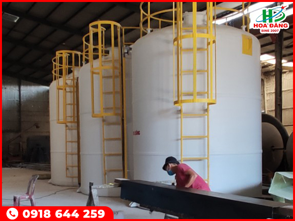 Bồn composite chứa javen